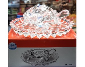 Turtle & Plate (Crystal)